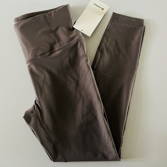 LULULEMON ATHLETICA Lunar Rock Zoned In Tight Leggings - US 12 - Picture 3 of 8